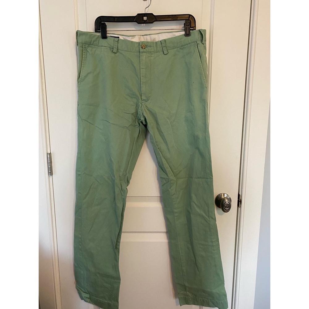 Men’s Polo by Ralph Lauren Green Slim Fit Pants